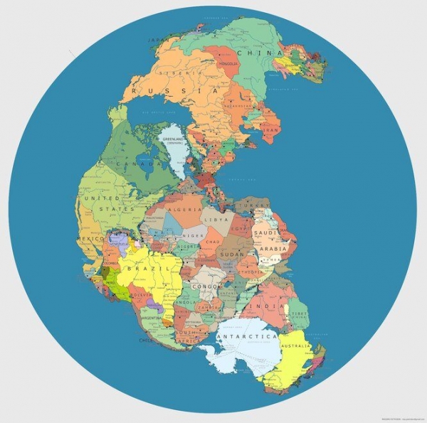 5 удивительных карт, которые переворачивают представление о мире