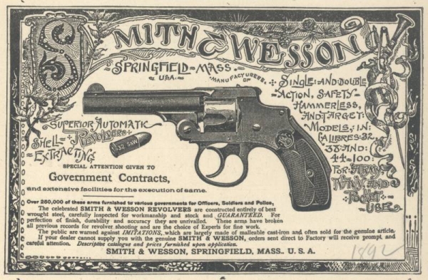 «Быстро перезарядить и убить лошадь» − револьвер «Смит и Вессон» в армии Российской империи