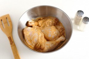 Курица в духовке с корочкой
