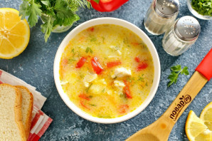 Куриный суп по-болгарски